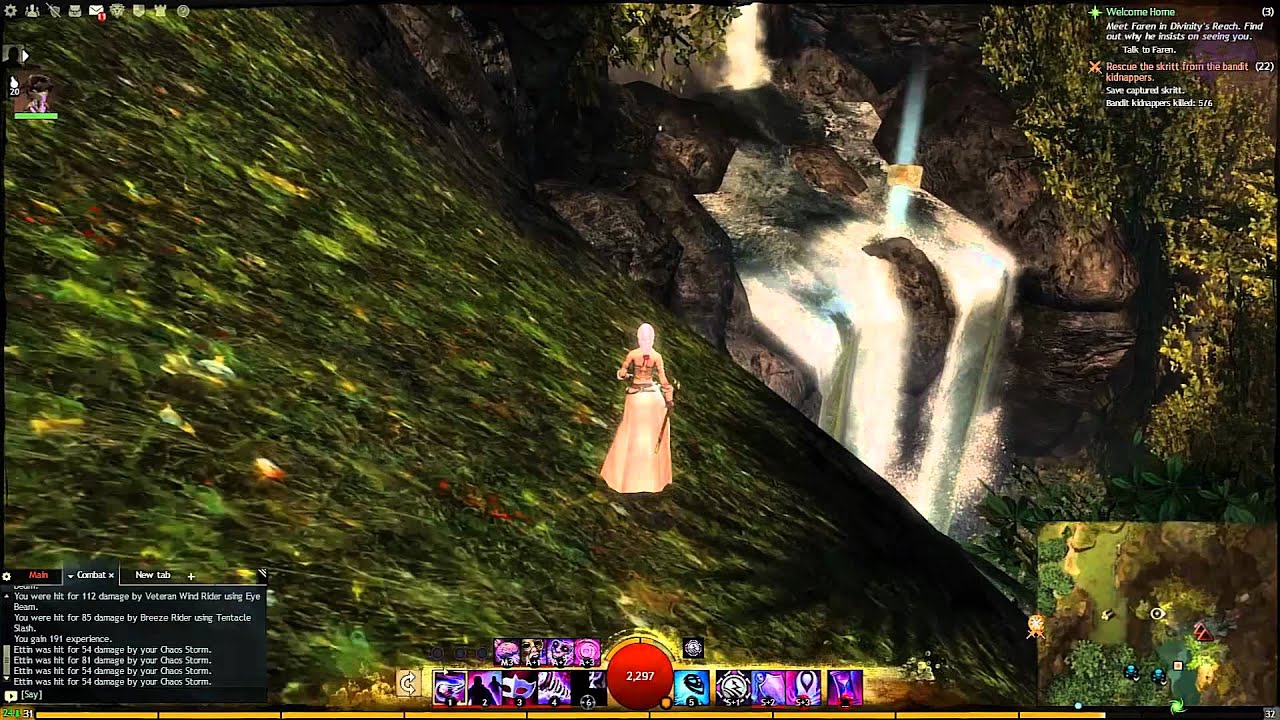 Guild Wars 2: Brisban Wildlands Vista - Gotala Cascade