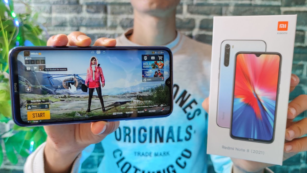 تجربة ببجي على Redmi Note 8 2021 | أقوى و أرخص هاتف للألعاب !