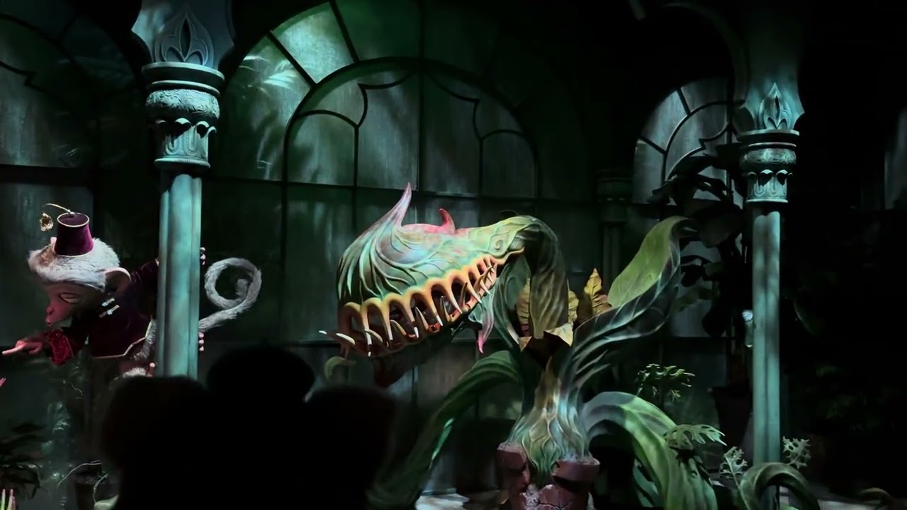 Mystic Manor Full Ride Experience | Stunning Dark Ride at Hong Kong Disneyland | 4K