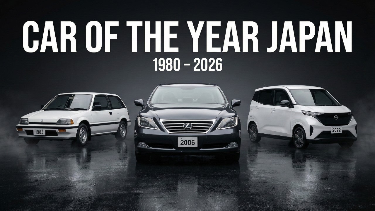 Every Japan Car of the Year Winner (1980–2026) | JCOTY