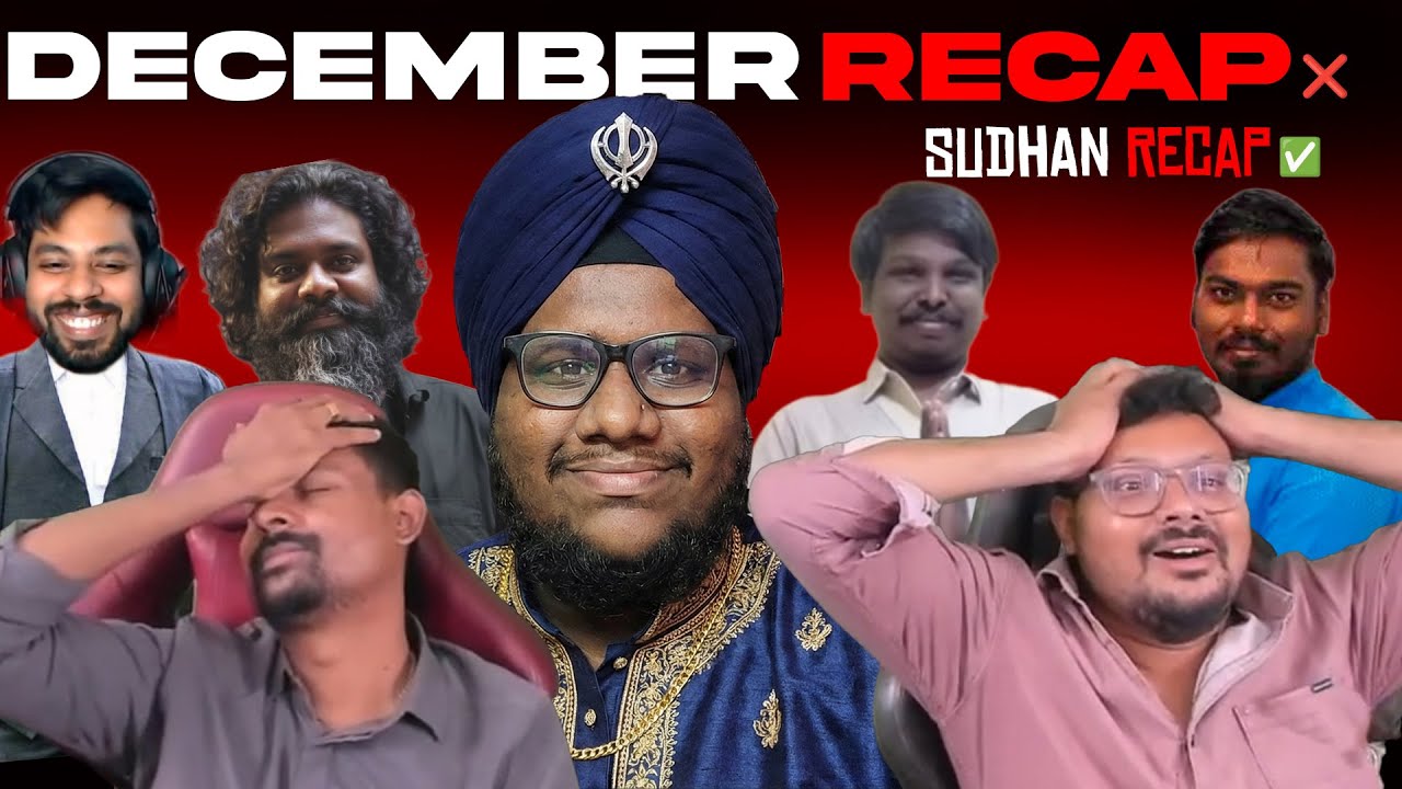 Best of December Tamil Gaming Recap | Dinesh❌Sudhan Singh | Tamil Gaming Highlights