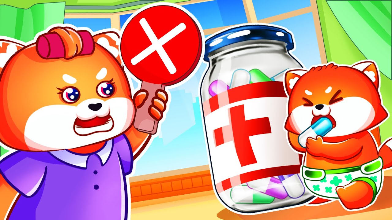 Oh,No! Zee Zee Medicine Is Not Candy 💊🍬 Funny Kids Songs And Nursery Rhymes By Lucky Zee Zee