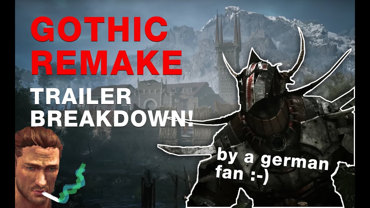 Gothic 1 Remake - Full Trailer Breakdown (YouTube beginner)
