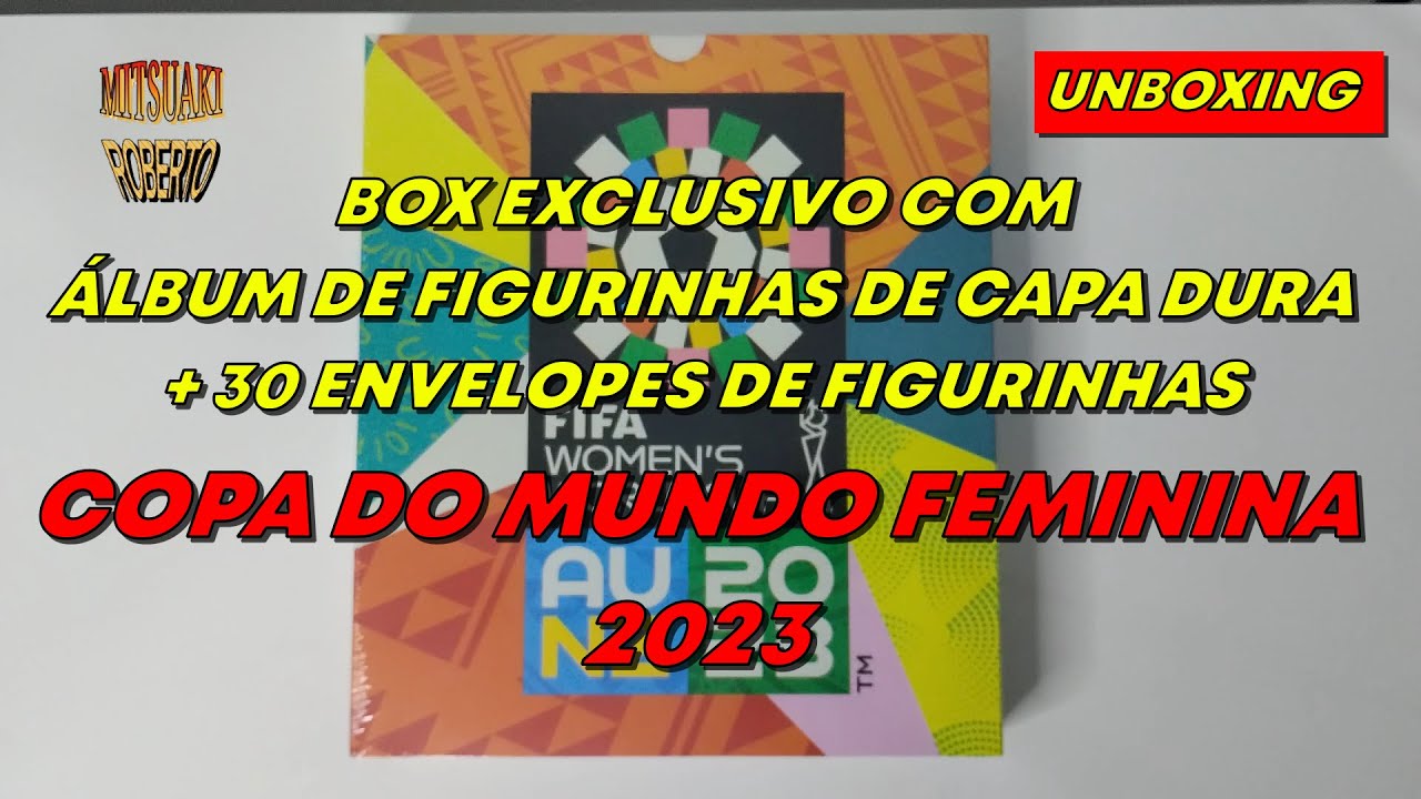 CHEGOU ! - Unboxing do Box com Álbum de Figurinhas da COPA DO MUNDO FEMININA 2023