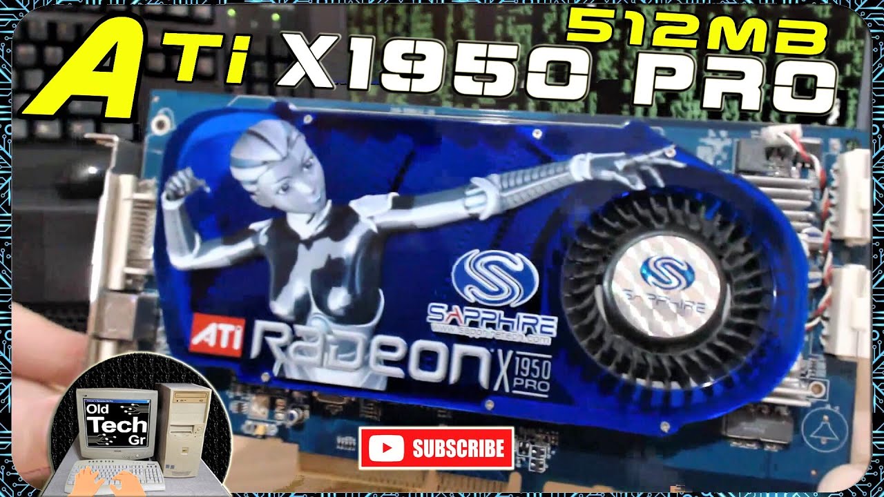 SAPPHIRE Ati Radeon X1950 PRO 512MB GDDR3 AGP 8x GRAPHICS CARD