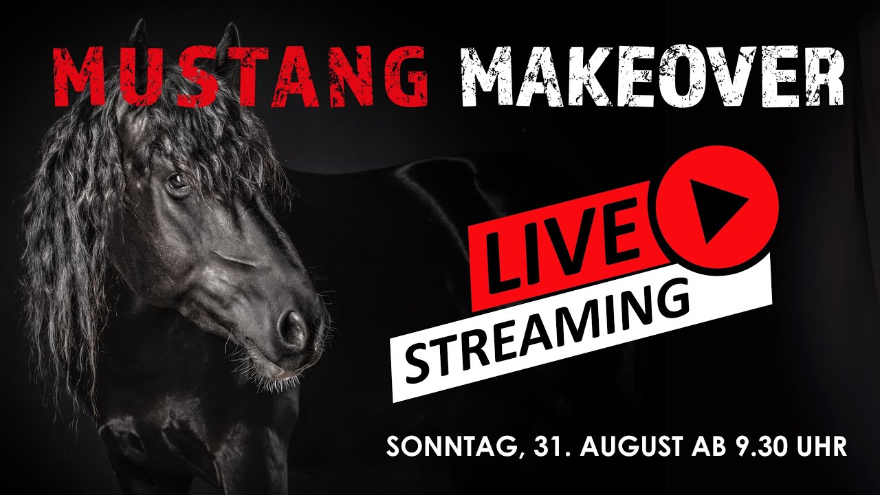 MUSTANG MAKEOVER Livestream Sonntag 31.08.2025