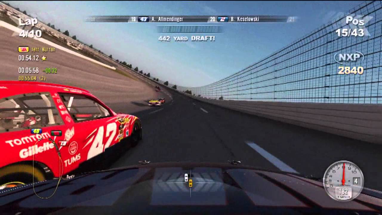NASCAR The Game 2011 Race at Talladega with Dale Earnhardt Jr.
