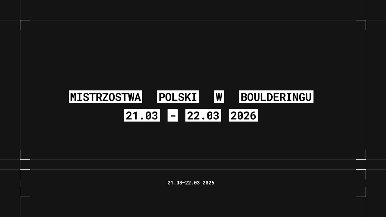 Mistrzostwa Polski w Boulderingu - Finał