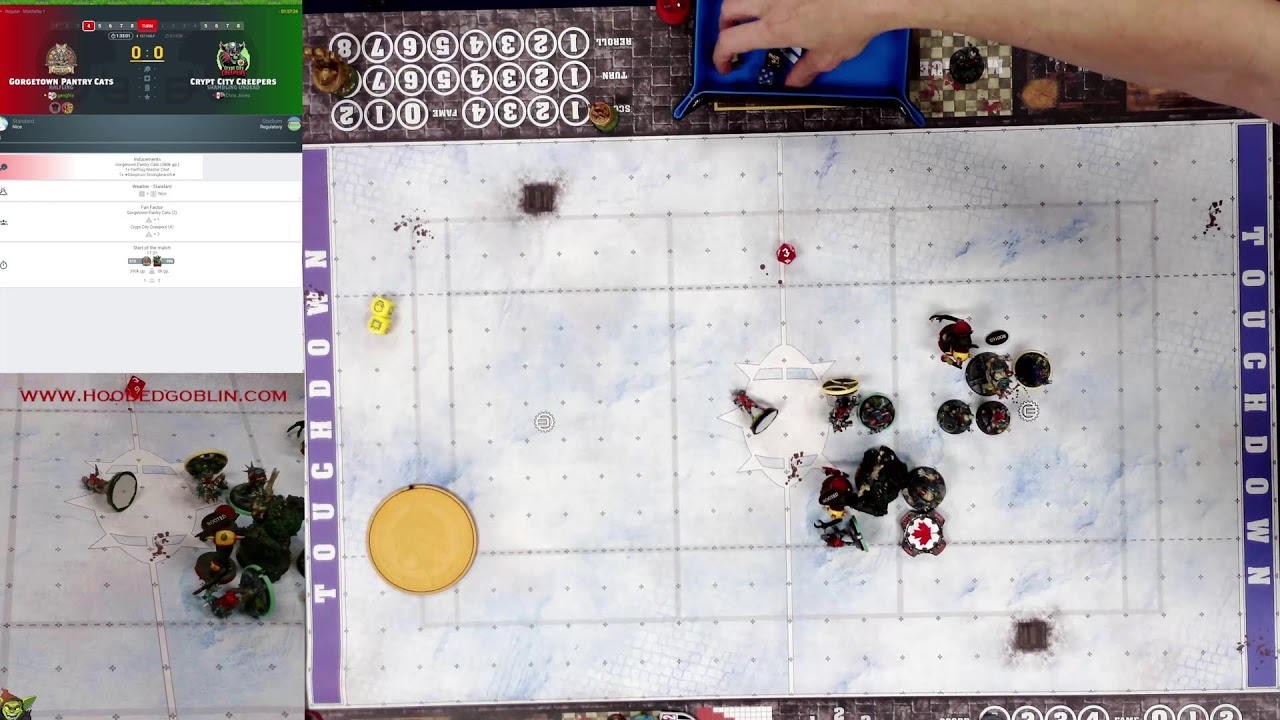 Blood Bowl Game of the Week! (Shambling Undead v Halflings) S7W1
