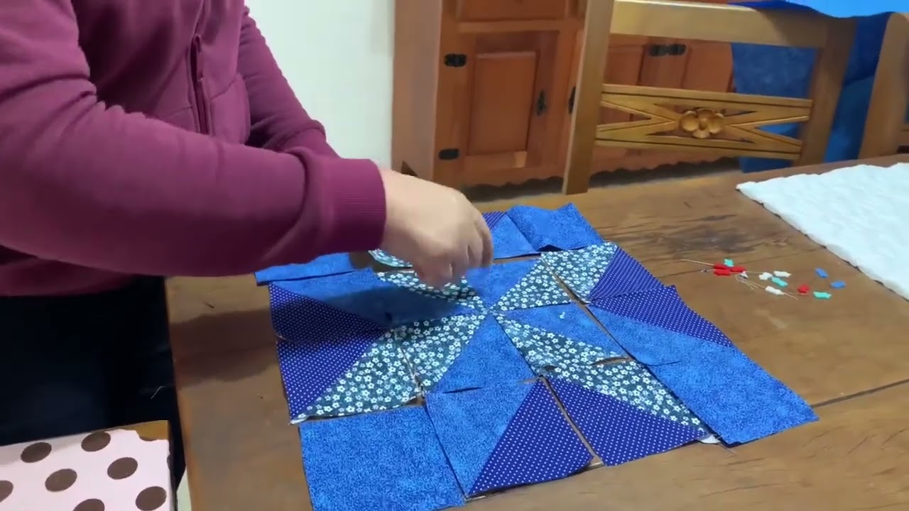 TAPETE DE RETALHO “FLOR”