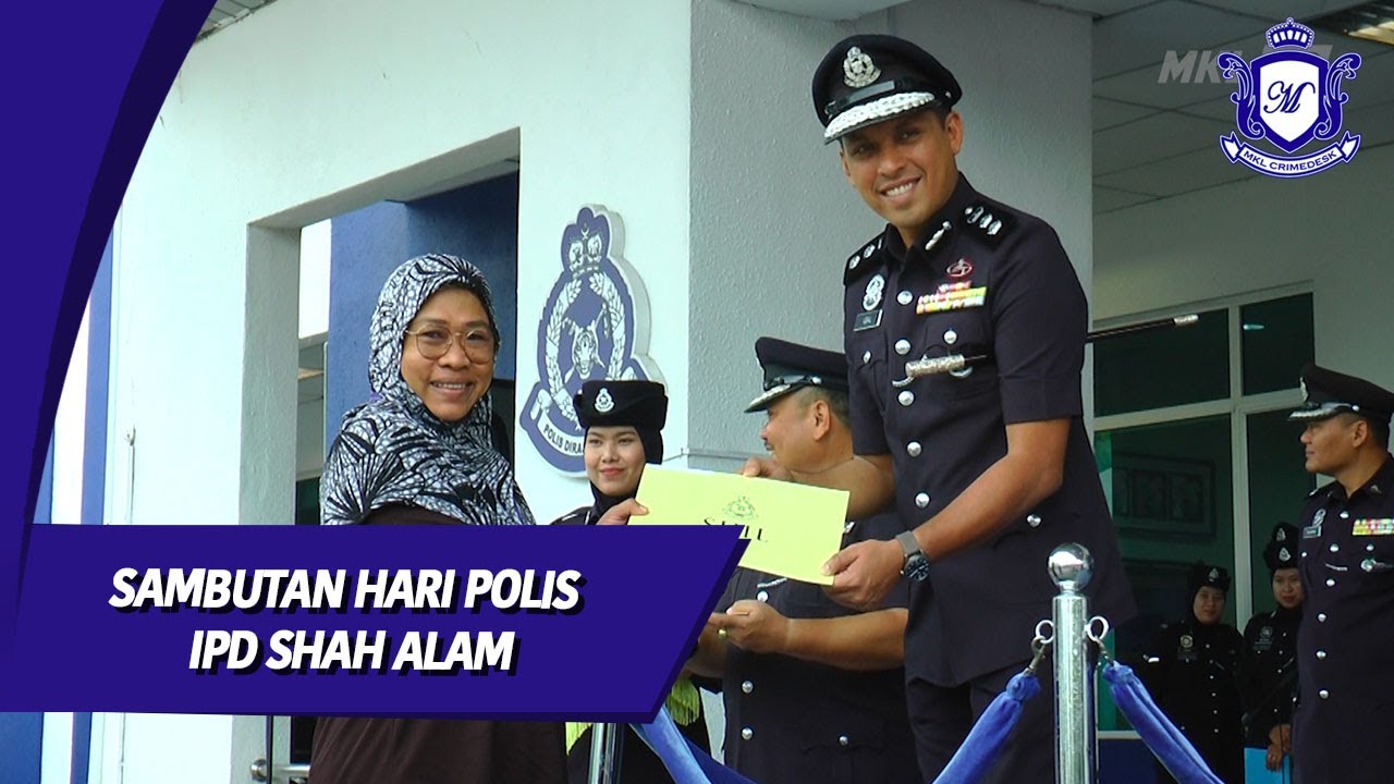 MKL Crimedesk | Sijil Pehargaan IPD Shah Alam kepada Sarinah Salleh
