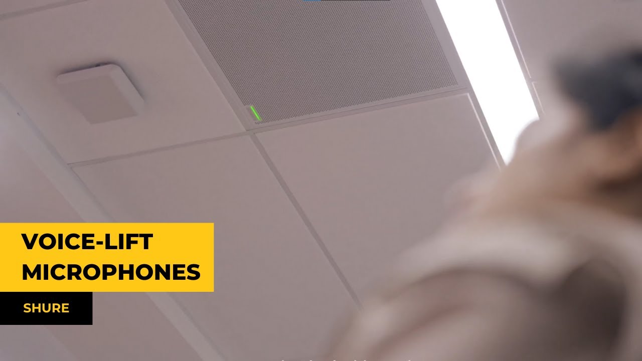 SHURE Voice-Lift Microphones | Product Film by NJM Productions