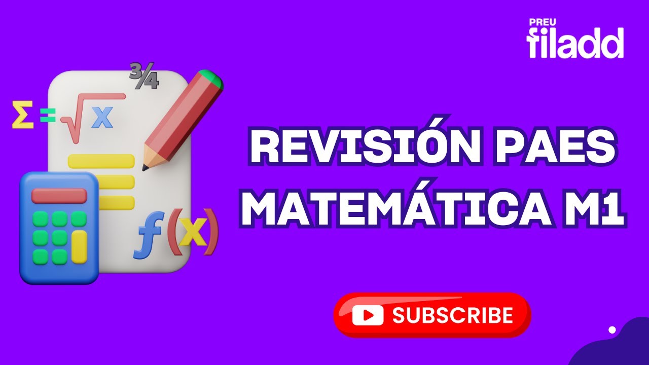 EN VIVO | Revisión PAES Matemática M1 | Preu Filadd