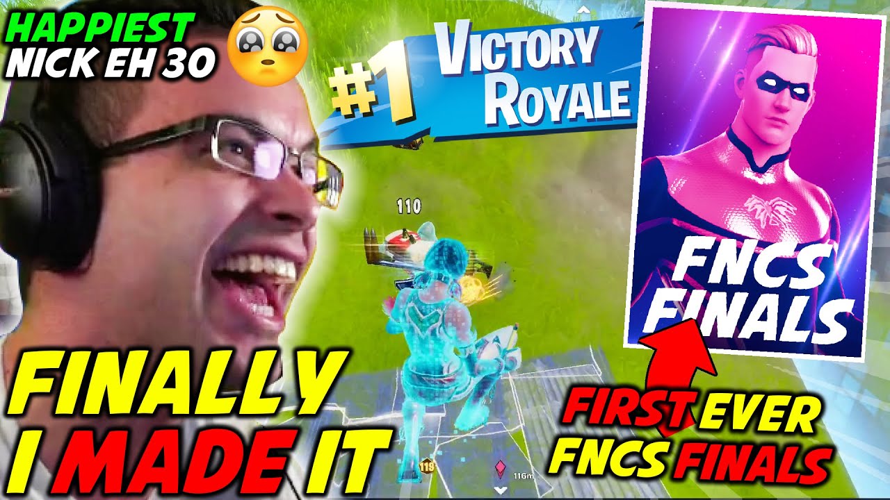 Nick EH 30 Has All The Pro's *DUMBFOUNDED* After Qualifying For His First Ever FNCS Finals