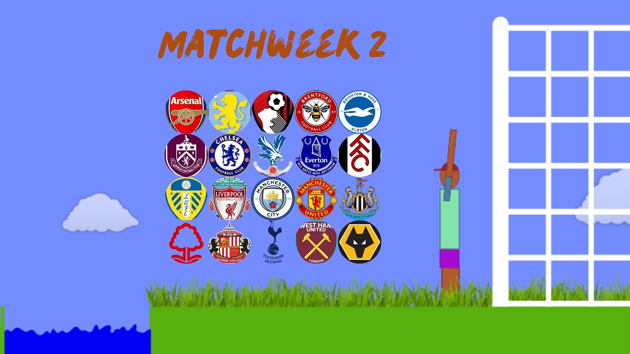 Beat The Keeper - Premier League 2025/26 - Algodoo Marble Race - Matchweek 2
