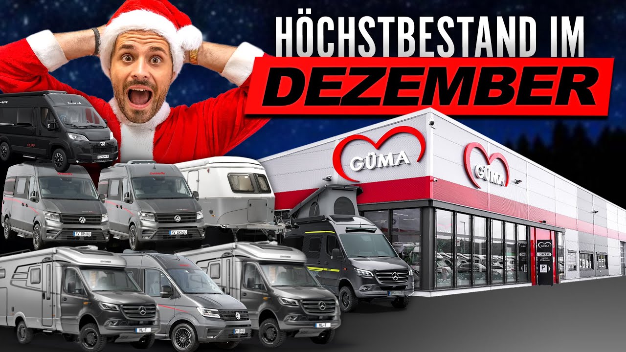 H&ouml;chstbestand im Dezember! Wohnmobile, Campervans, Verkaufszahlen & mehr... | Hofrunde Wertheim