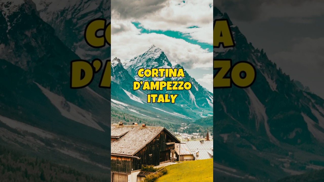 🏔️ Cortina d&rsquo;Ampezzo: Italy&rsquo;s Glamorous Alpine Escape stunning views ❄️🇮🇹