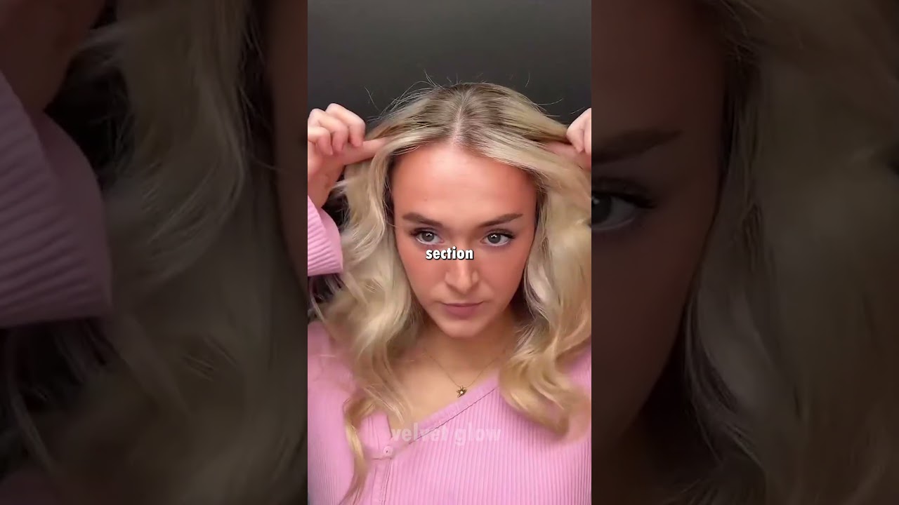 🌸 Soft Girl Hair Tutorial  Flower Clip Look That&rsquo;s Going Viral!