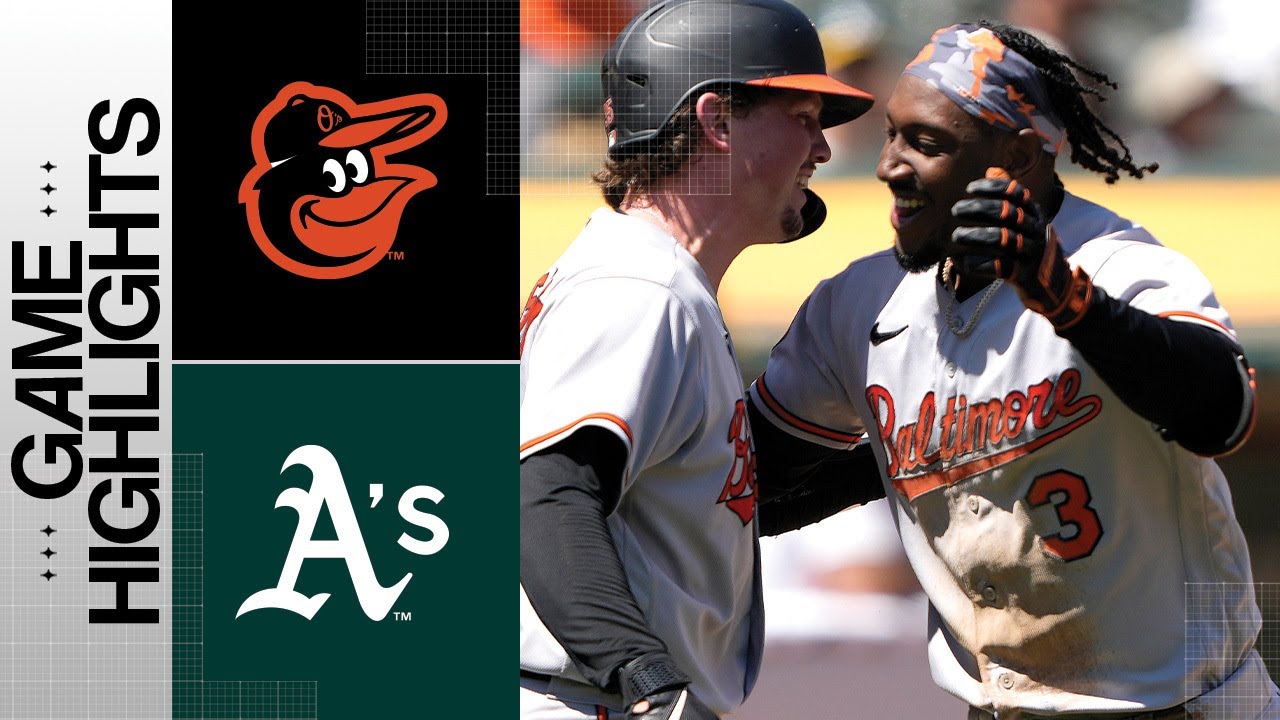 Orioles vs. Athletics Game Highlights (8/20/23) | MLB Highlights