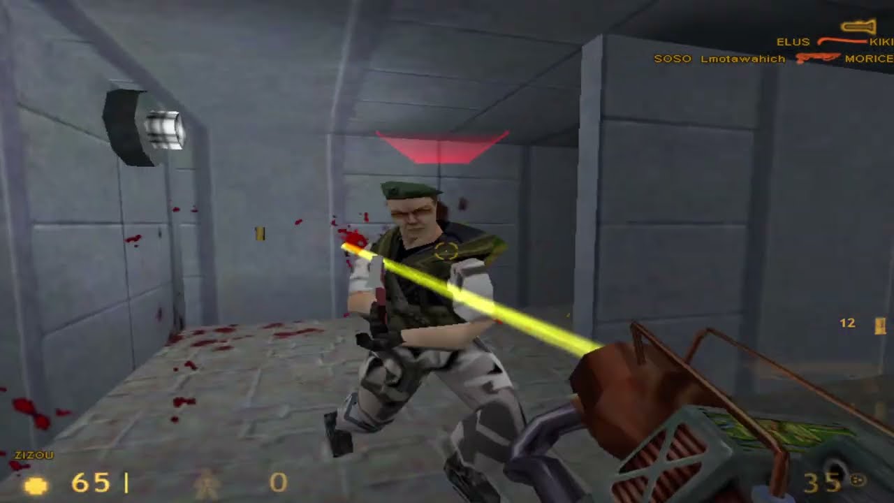 Half-Life Gameplay With Bots