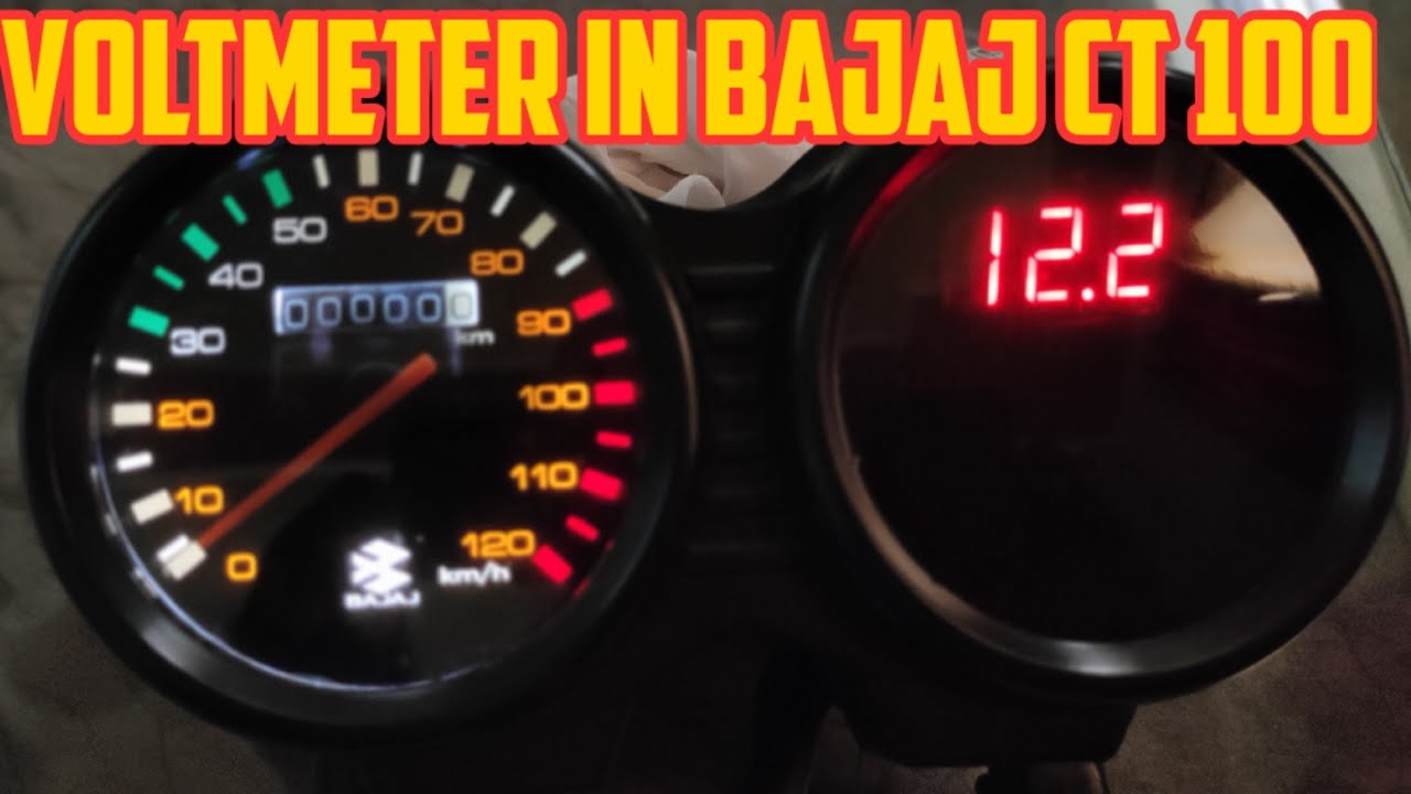VOLTMETER IN CT100