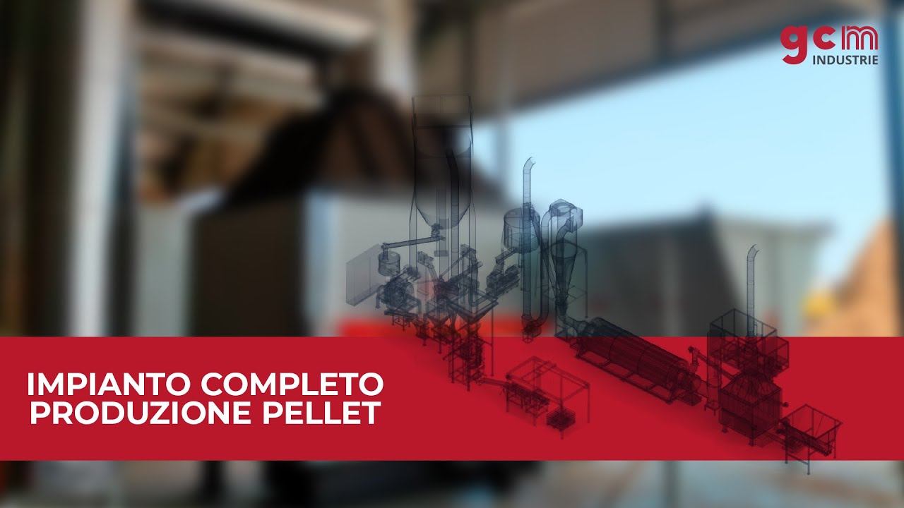 IMPIANTO COMPLETO PRODUZIONE PELLET