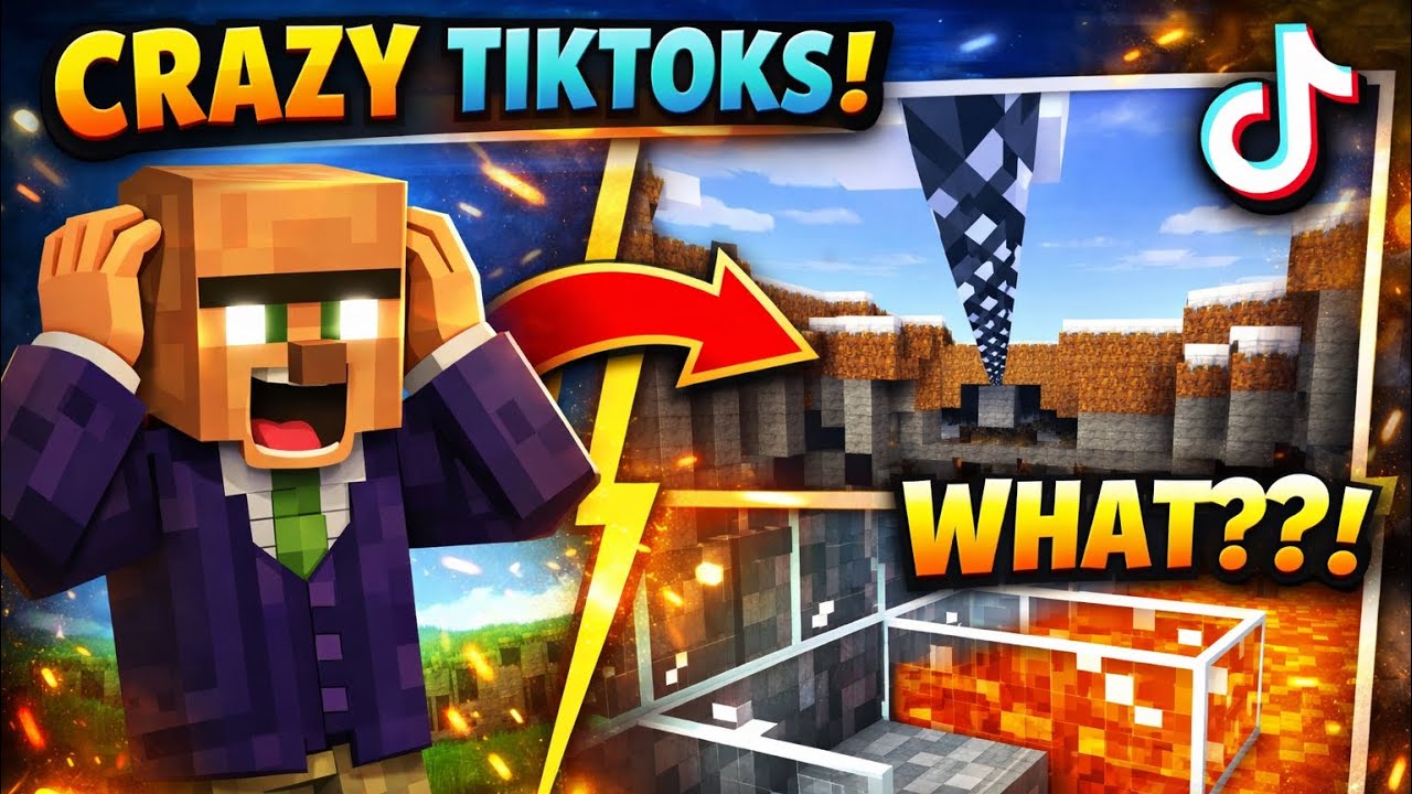 I Tried Viral Minecraft TikTok Tricks — The Results Are Crazy!