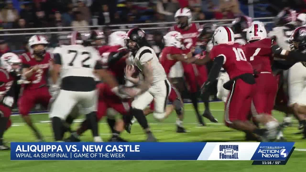 Game of the Week: Aliquippa beats New Castle in WPIAL playoffs