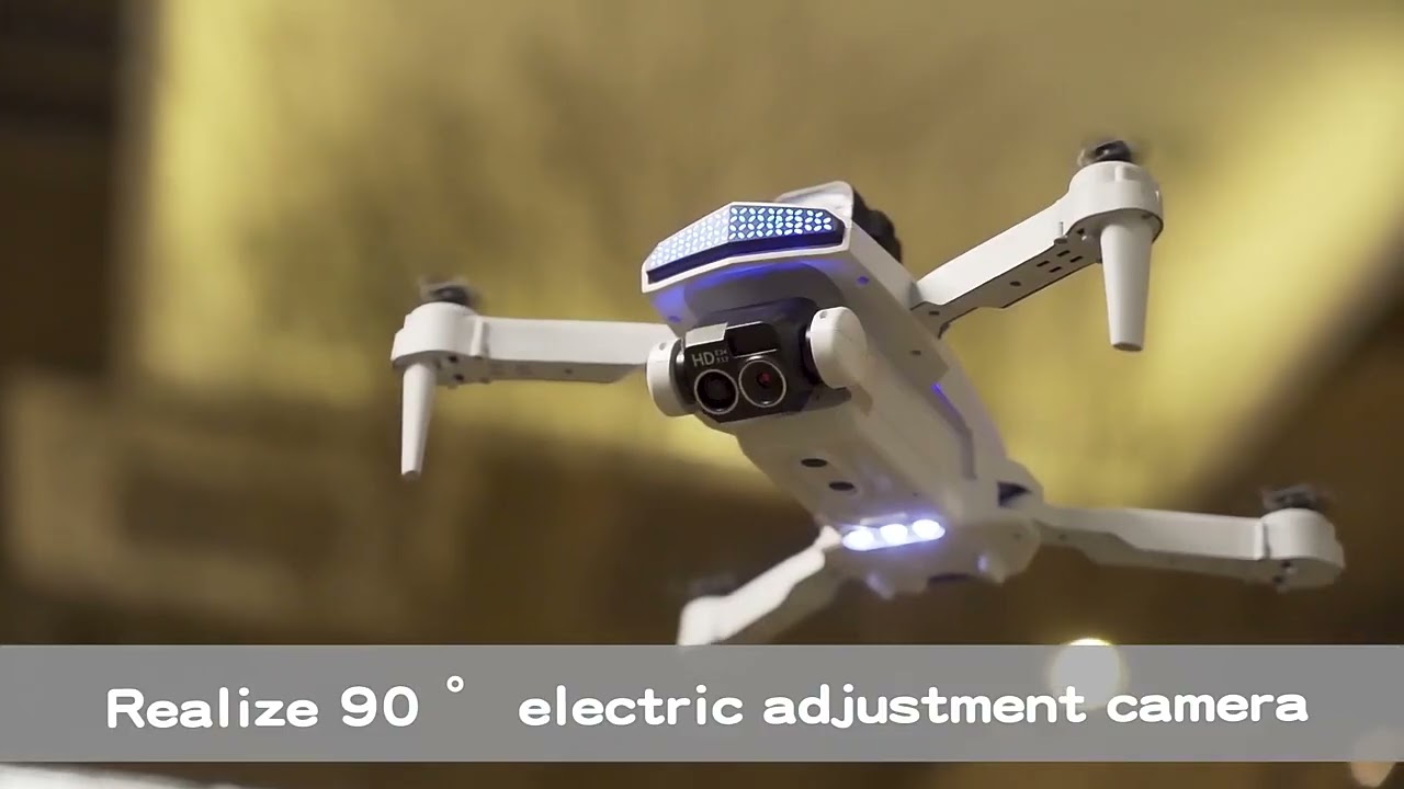 D6 4K HD Air Drone with Dual Camera, WiFi FPV, Obstacle Avoidance & Optical Flow &ndash; Foldable RC Quadc