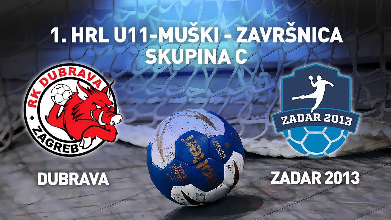 RK Dubrava vs RK Zadar 2013 | 1. HRL U11 Muški (Skupina C)