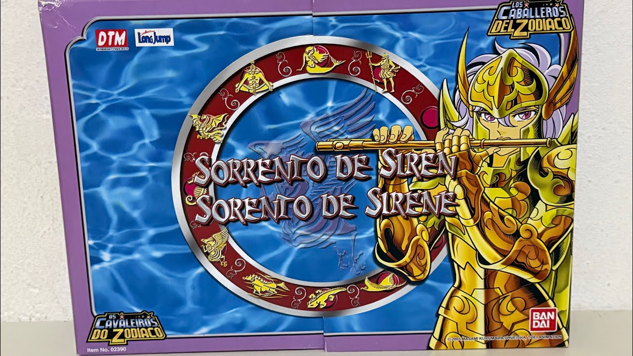 46 - Sorento de Sirene Cavaleiros do Zodíaco Vintage 
