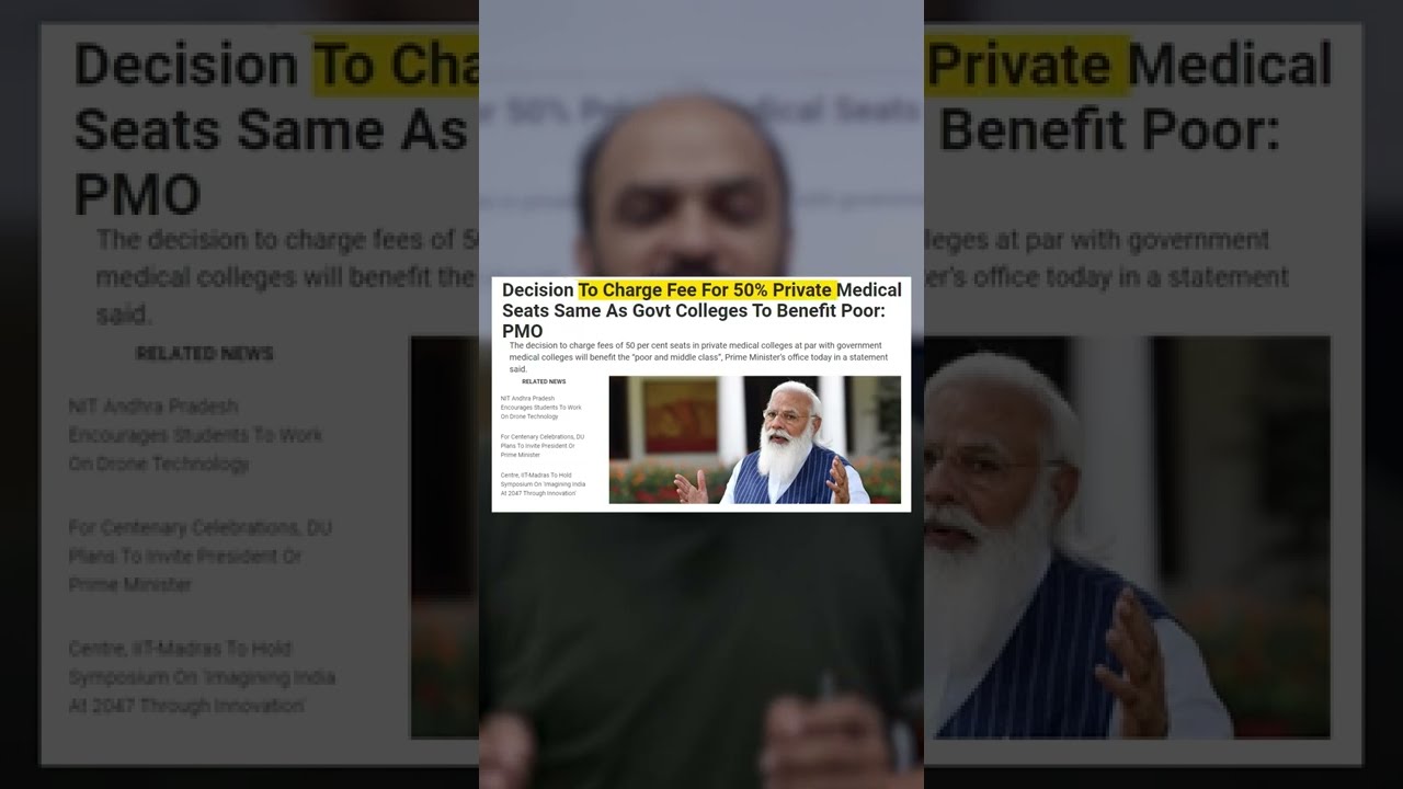 50% Pvt College Seats @ Govt College Fees from NEET 2022? What Happened to that DECISION?
