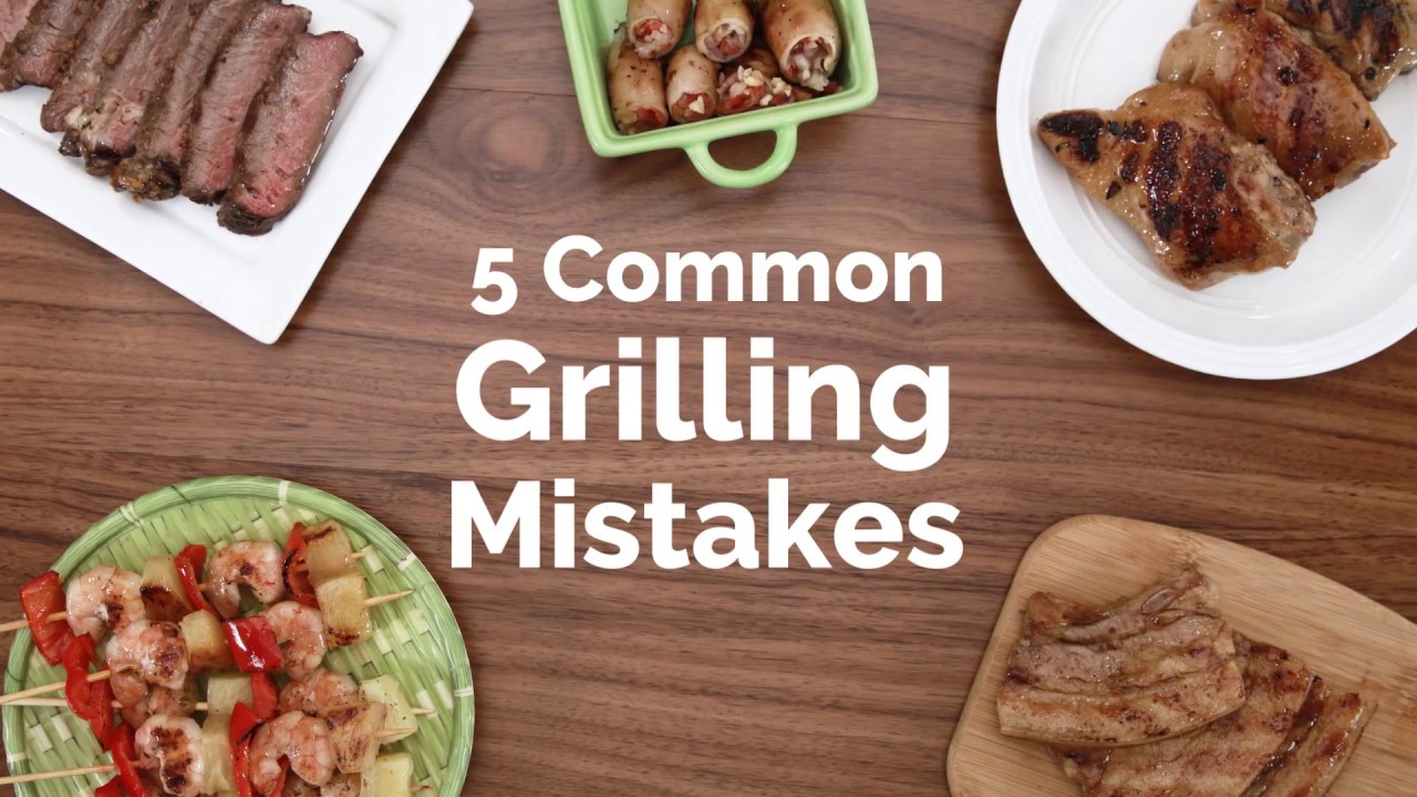 5 Common Grilling Mistakes