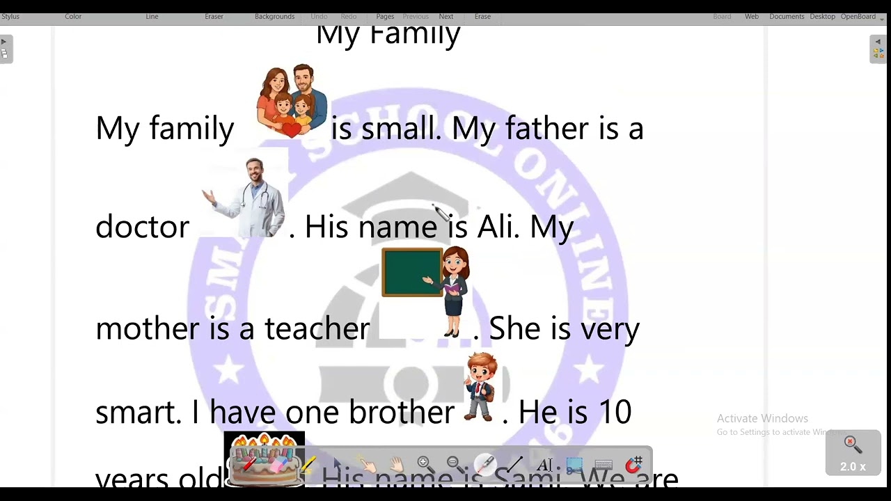 حصة إنجليزية السنة الرابعة حصة 16 جانفي 