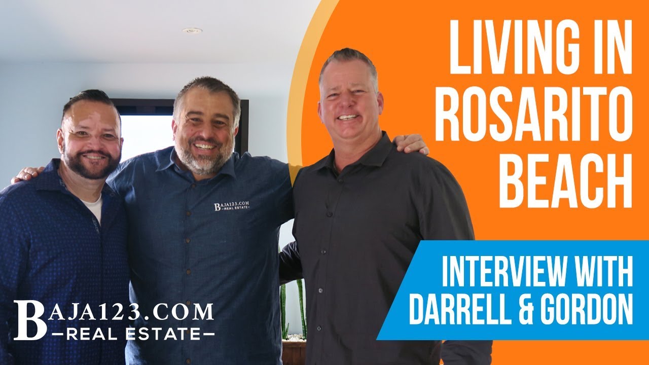 Kanoa Interviews Real Estate Agents Darrell Graham & Gordon Brown In Rosarito Beach
