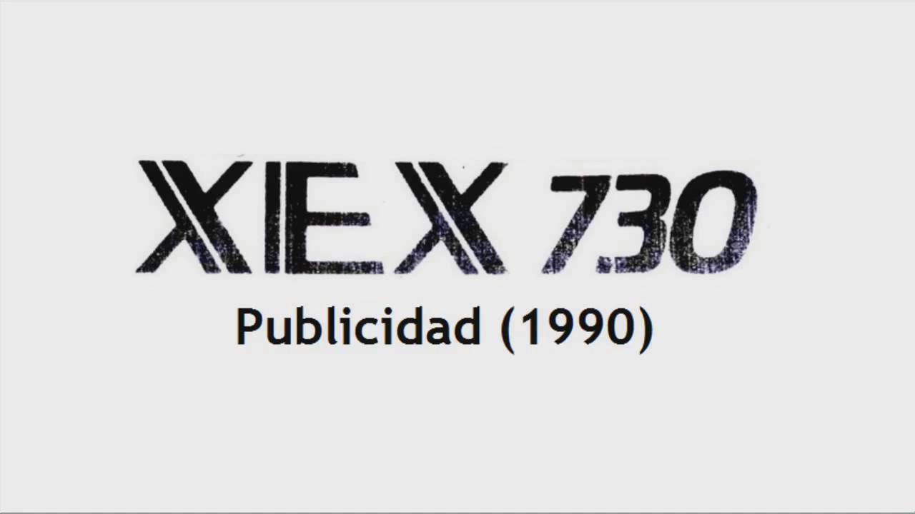 Publicidad XEX 730 AM - 14 de Septiembre de 1990