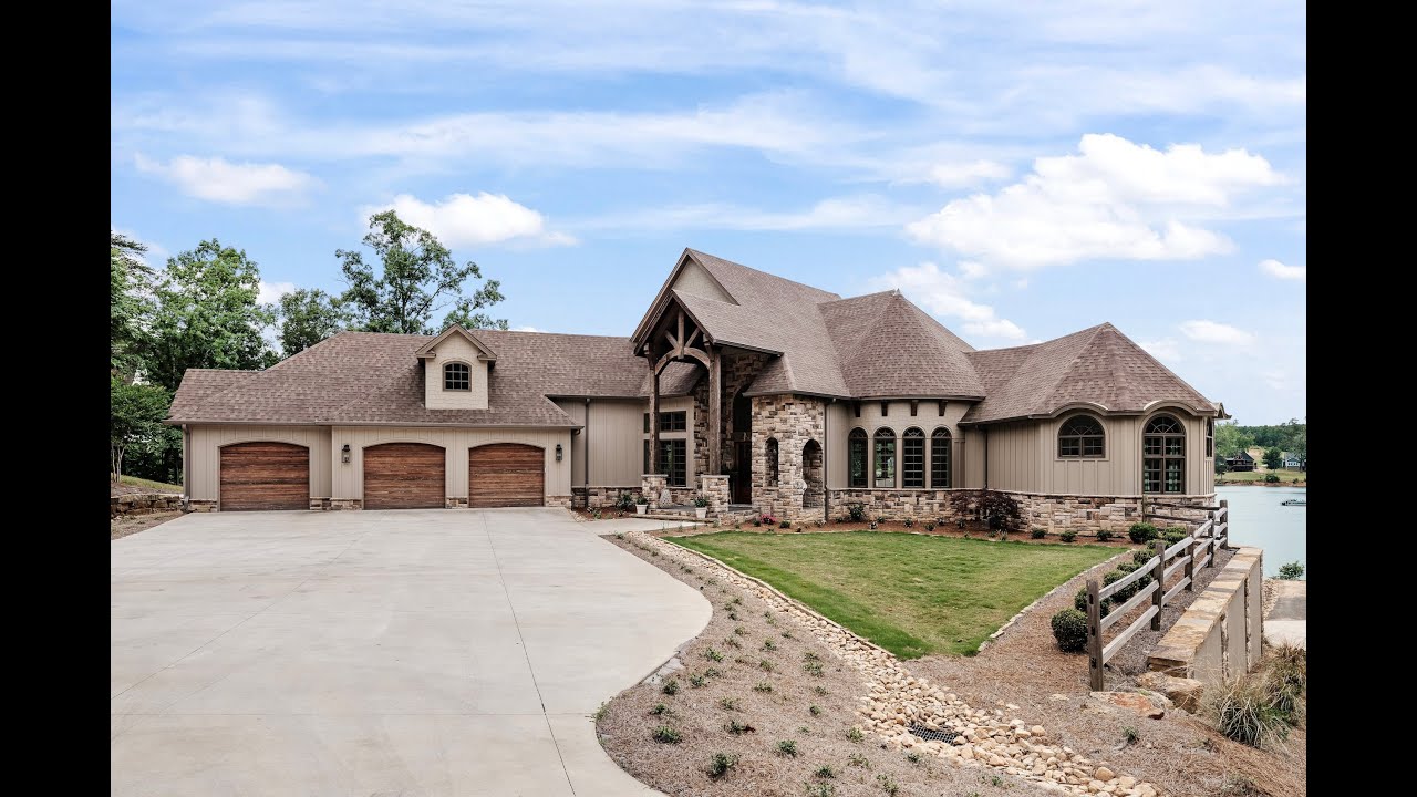 Luxury Lakefront Home Tour | Stunning Waterfront Property With Elevator & Putting Green