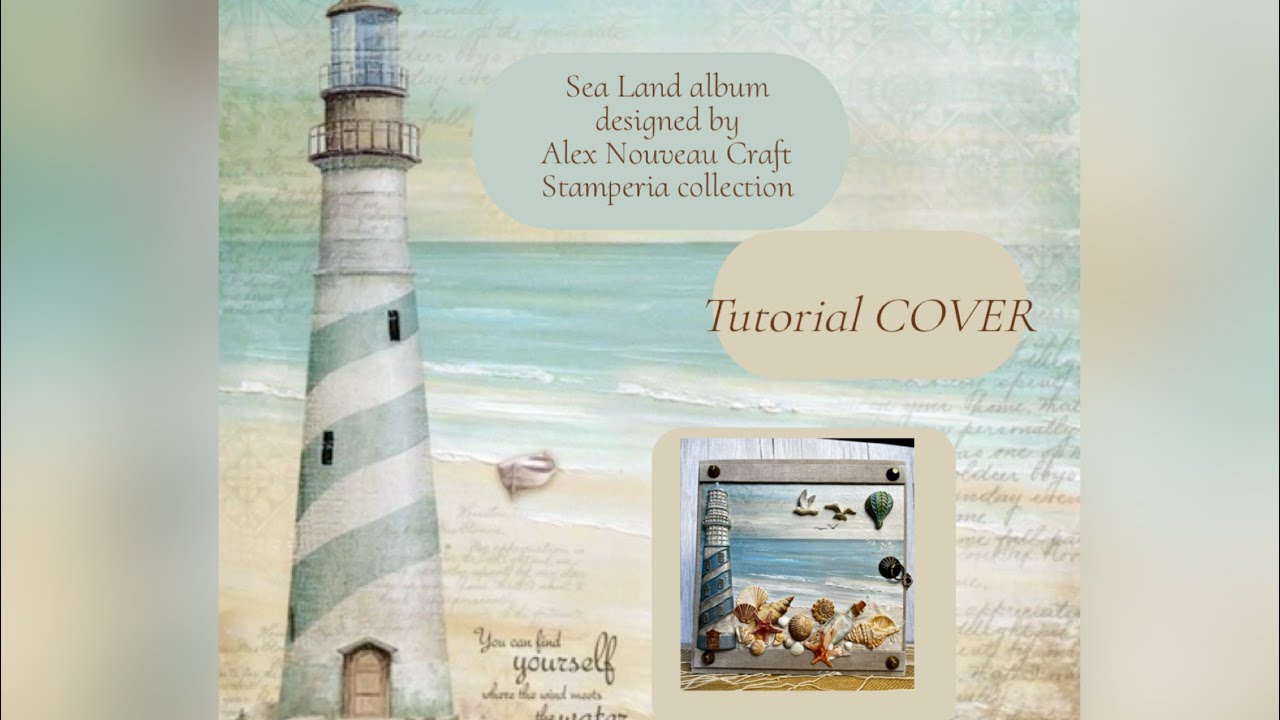 Sea Land  mini album tuto 11 COVER 