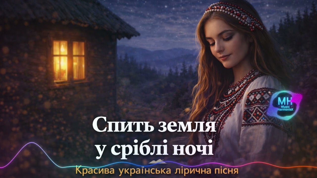 Спить земля у сріблі ночі 🌙 Красива українська пісня | Ліричний романс