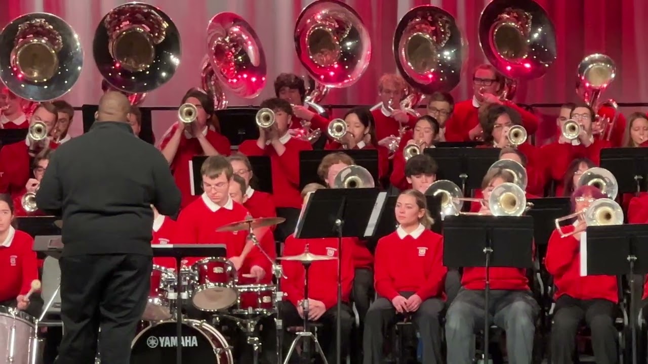 UW Varsity Band 2-1-26 Adams-Friendship, Run Out Concert