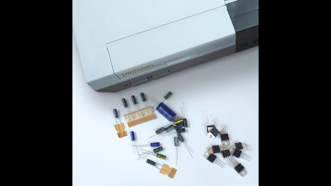 NES 001 capacitor replacement and repair