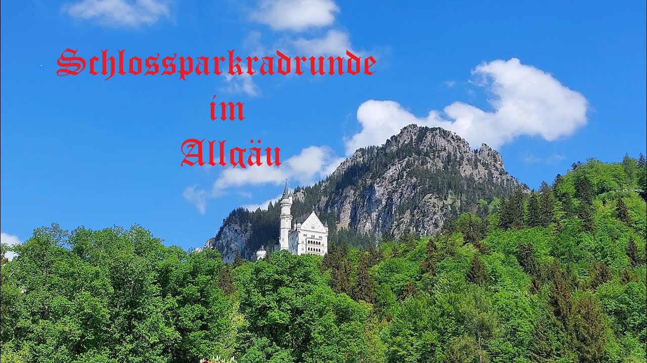 Schlossparkradrunde im Allgäu
