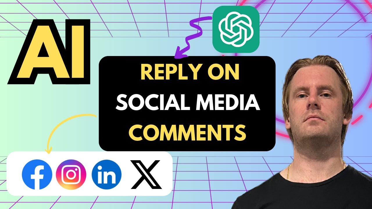 Respond to Social Media Comments with AI Automation (instagram, X, Facebook, LinkedIn)