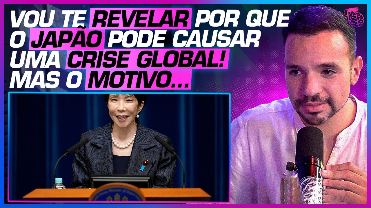 O RISCO da DÍVIDA JAPONESA de 250% do PIB - RICARDO MARCÍLIO