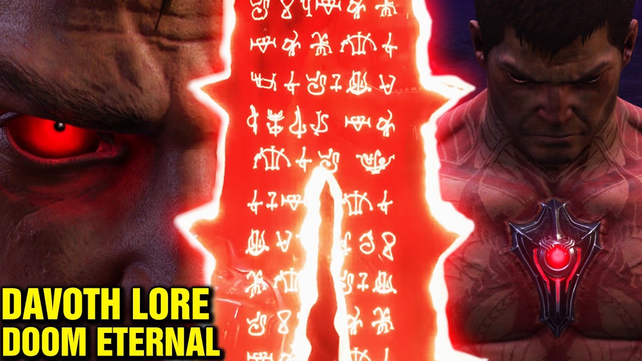 Doom Eternal New Lore - The Tragic Sad Story of Davoth the Dark Lord - Demonic Crucible Lore