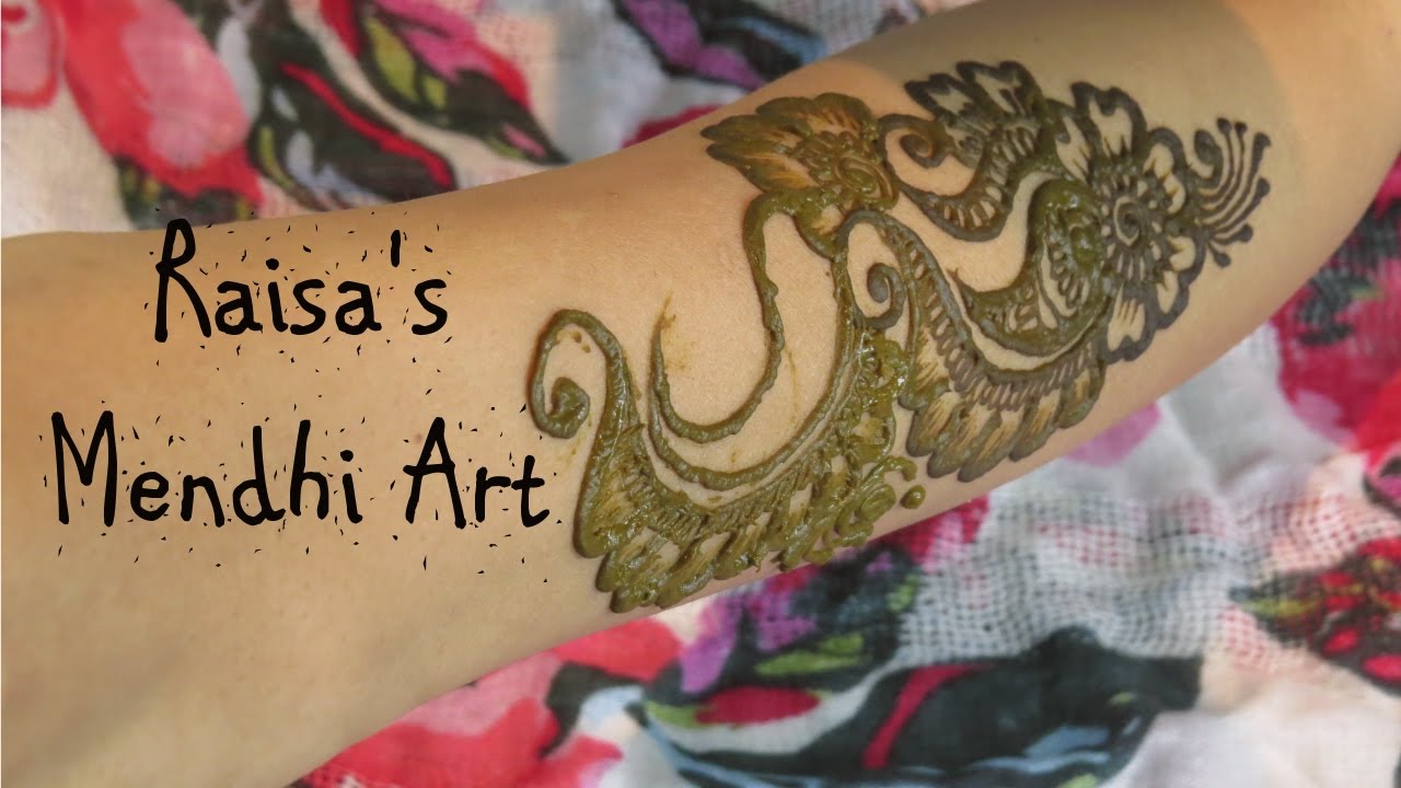Arabic Inspired Henna Design | Raisa's Mendhi Art
