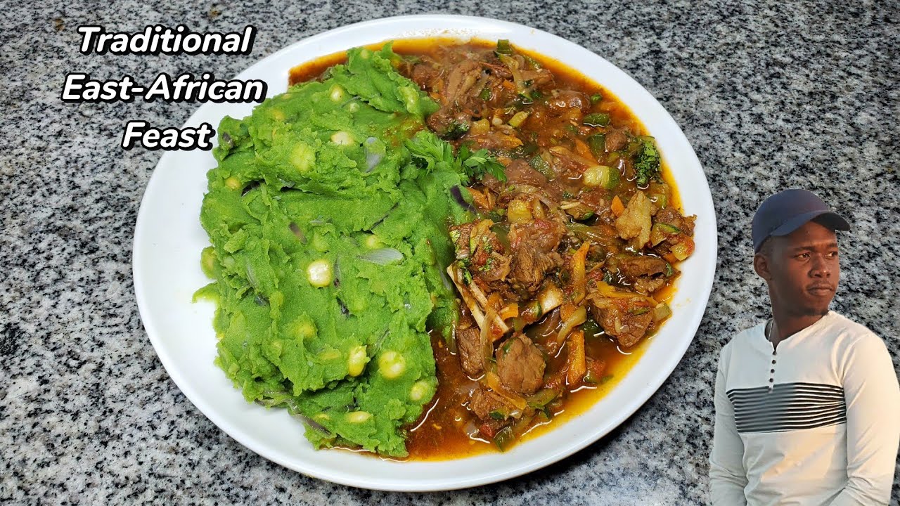 Green Mukimo and Beef Stew || Simple African Comfort Food || Traditional East African Feast