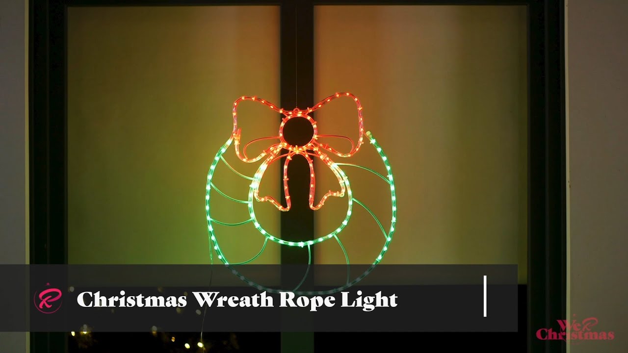 Christmas Wreath Rope Light