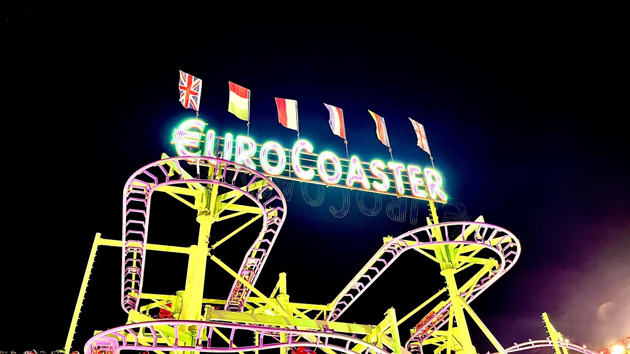 Euro Coaster at Hyde Park Winter Wonderland | Thrilling Ride POV 