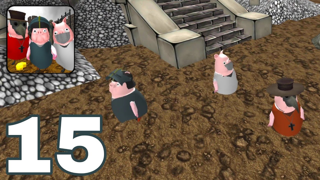 Piggy Doctor Neighbor Escape Gameplay Level 15